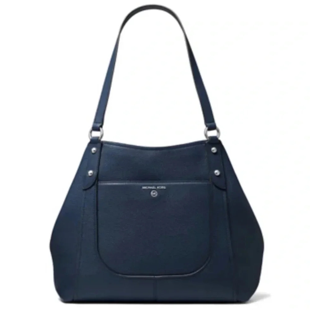 Michael Kors Molly Shoulder Bag Blue New